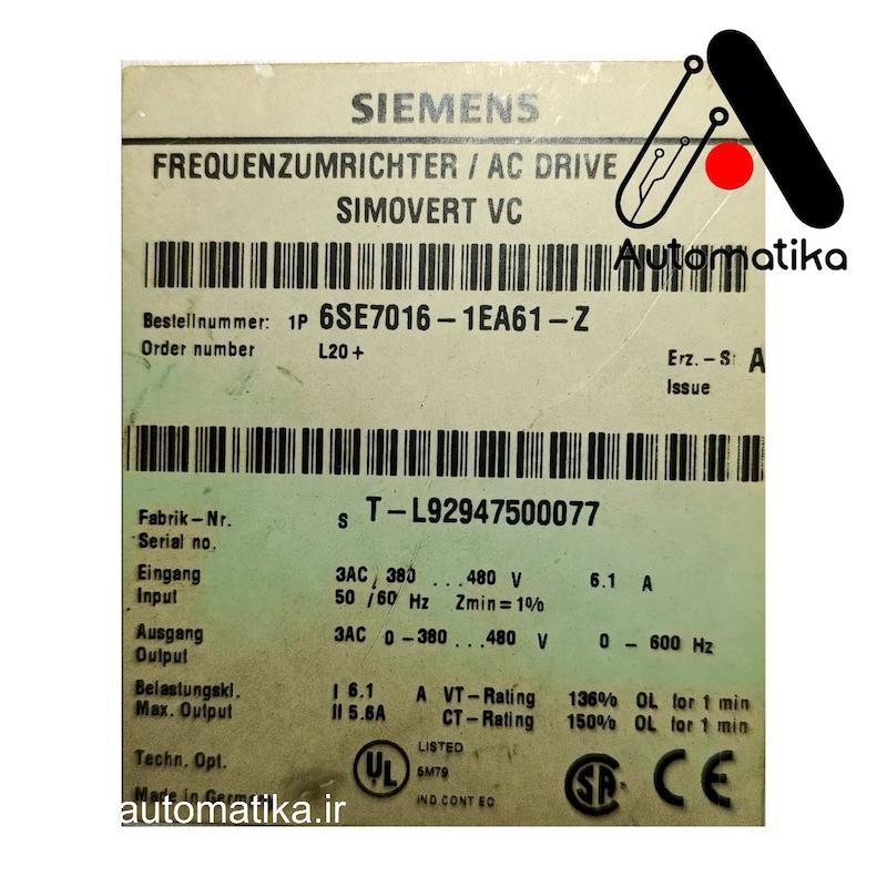 6SE7016-1EA61-Z