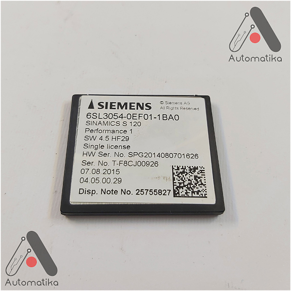 SIEMENS 6SL3054-0EF01-1BA0