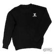 پلیور مشکی بافت لوکس با لوگوی LV | Louis Vuitton black Knit Sweater