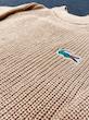 پلیور مردانه بژ برند LACOSTE Edition | BAZARÈLL Men’s beige Knit Sweater | BAZARÈLL Lacoste Edition