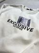 هودی سفید طرح Exclusive Access – ترکیب سادگی، قدرت و فشن مدرن Exclusive Access White Hoodie – Minimal Power. Urban Elegance.