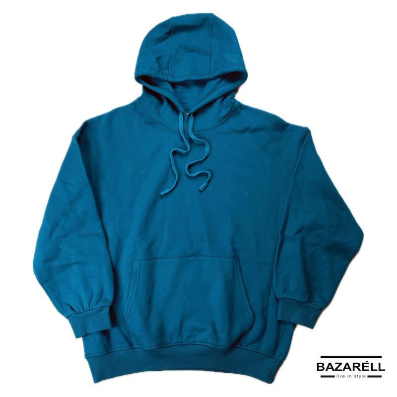 هودی آبی نفتی زارا زنانه مردانه | استایل برند و خاص ZARA diesel blue Hoodie unisex | Branded & Stylish