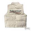 کاپشن پافر طرح بالنسیاگا مدل Signature Streetwear Edition BALENCIAGA White Puffer Jacket – Signature Streetwear Edition