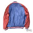 کاپشن بامبر ورزشی آبی قرمز Warriors مدل Classic Street  Warriors Blue & Red Classic Street Bomber Jacket
