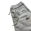 شلوار اسلش جاگر طوسی روشن ALO با دوخت دیزاین خاص و استایل مینیمال اسپرت Light Grey ALO Jogger Sweatpants with Special Stitch Design & Minimal Sporty Style | BAZARELL