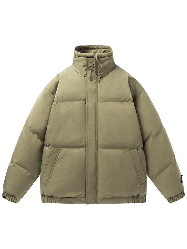 کاپشن پفی سبز ارتشی Urban Shield | کاپشن زمستانی مردانه‌زنانه مدل ارتشی کلاسیک و ضدآب Urban Shield Army Green Puffer Jacket | Classic Waterproof Unisex Winter Coat