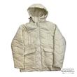 کاپشن شیری مدل Arctic Wave | کاپشن اسپرت چهار‌جیب مردانه و زنانه Arctic Wave Cream Hooded Jacket | Unisex Sport Winter Coat