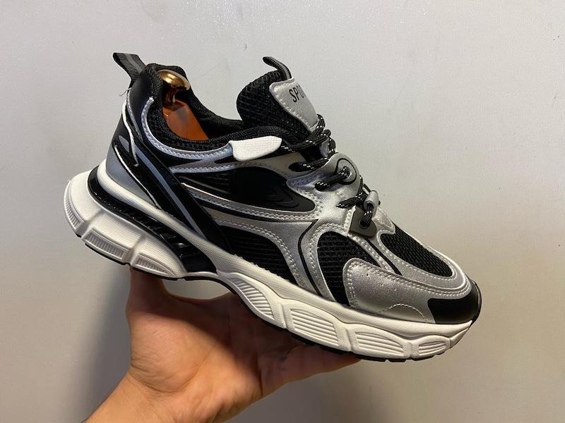 کتونی ورزشی و روزمره مردانه AeroSport X-Stream – رنگ مشکی نقره‌ای | BAZARELL  AeroSport X-Stream Men’s Athletic & Daily Sneakers – Black Silver 