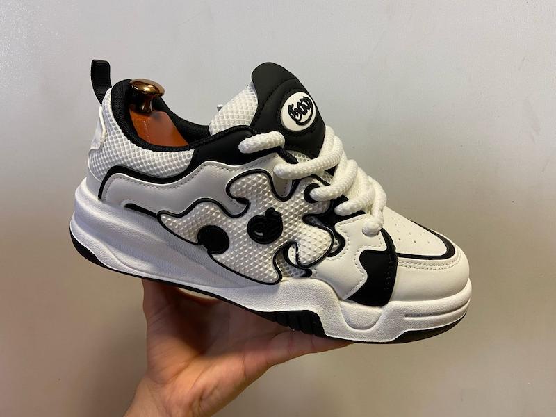 کتونی استریت ChunkWave مشکی‌–‌سفید بازارل | BAZARELL street ChunkWave Black–White Sneakers