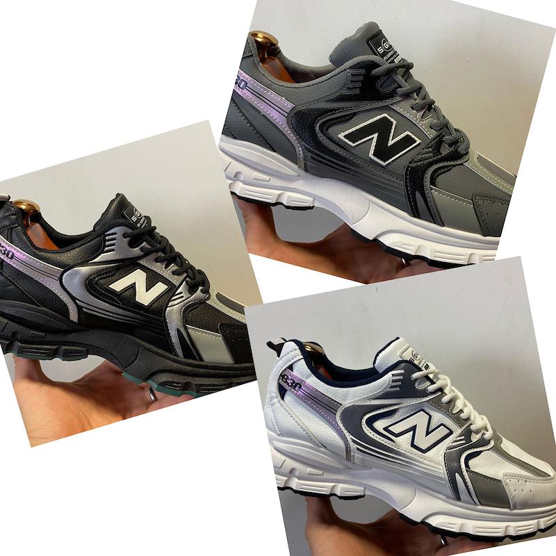 کتونی رانینگ طرح نیوبالانس مدل NB-530 PRO – مناسب پیاده‌روی و استایل روزمره (سه رنگ) NB-530 PRO Inspired Running Sneakers – Triple Colorway