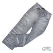 شلوار جین مردانه اسکرچ طوسی استریت‌استایل بازاریِل | BAZARELL Men’s Grey Destroyed Street Jeans