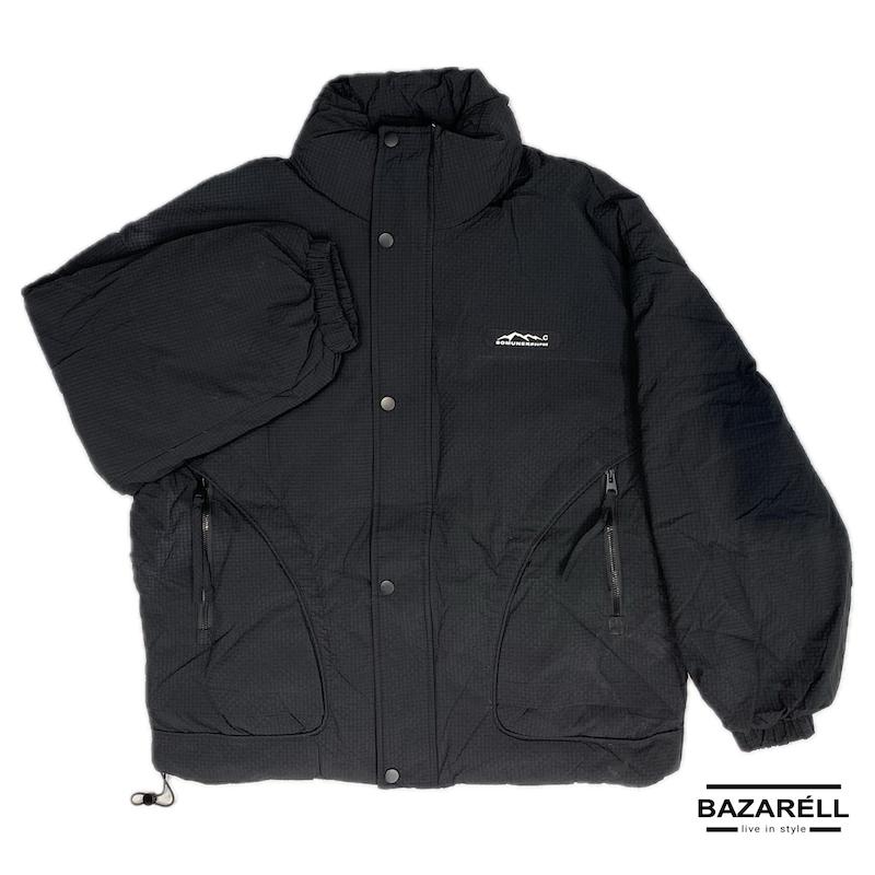 کاپشن نیم اسکی–اوتدور ضدباد یقه‌بلند مردانه‌زنانه (مشکی) Unisex’s Outdoor Windproof Ski Jacket – Black