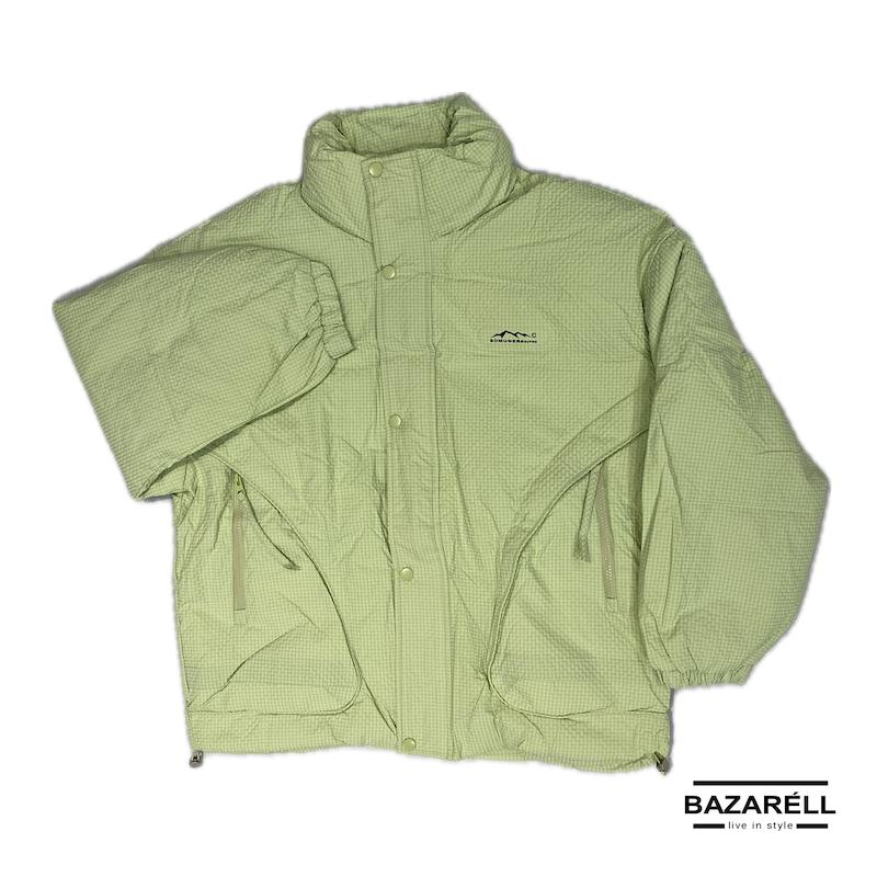 کاپشن نیم اسکی–اوتدور ضدباد یقه‌بلند مردانه‌زنانه (سبز پاستیلی) Unisex’s Outdoor Windproof Ski Jacket – Light Green