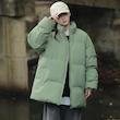 کاپشن پفی سبز پاستیلی مدل Frostline | سبک شهری زمستانی مردانه و زنانه Frostline Puffer Jacket | Unisex Urban Winter Style