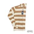 پیراهن بافت راه‌راه مردانه‌زنانه بازارل – مدل Retro Knit Stripe BAZARELL Retro Knit Striped Shirt – Unisex Fit