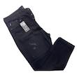 شلوار جین مردانه مام فیت مشکی دیپ دیسترس BAZARELL | BAZARELL Men Black Mom Fit Distressed Jeans