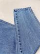 شلوار جین مردانه مام‌فیت آبی روشن سنگشور BAZARELL | Men’s Mom Fit Washed Light Blue Denim Jeans