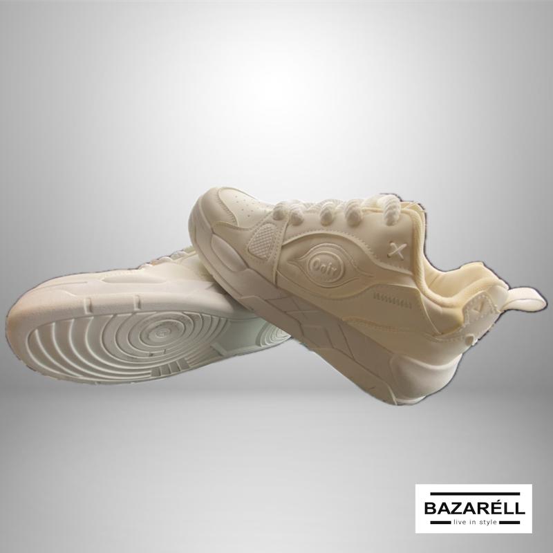 کتونی Chunky سفید کرم ogiy | ترند جهانی استریت‌استایل | Cream White Chunky ogiy Sneakers | Global Streetwear Trend