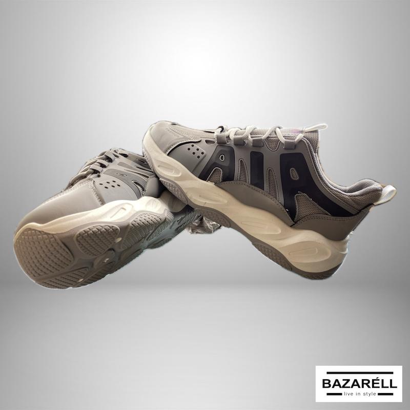 کتونی طرح nike air طوسی-مشکی 