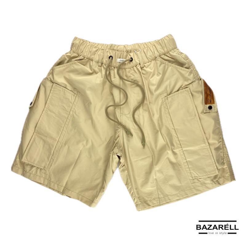 شلوارک بژ کارگو مردانه TC طرح بالنسیاگا مدل ویژه BAZARELL – استایل شیک و راحتی بی‌رقیب BAZARELL Beige Men’s Cargo balenciaga Shorts – Premium Comfort & Timeless Style