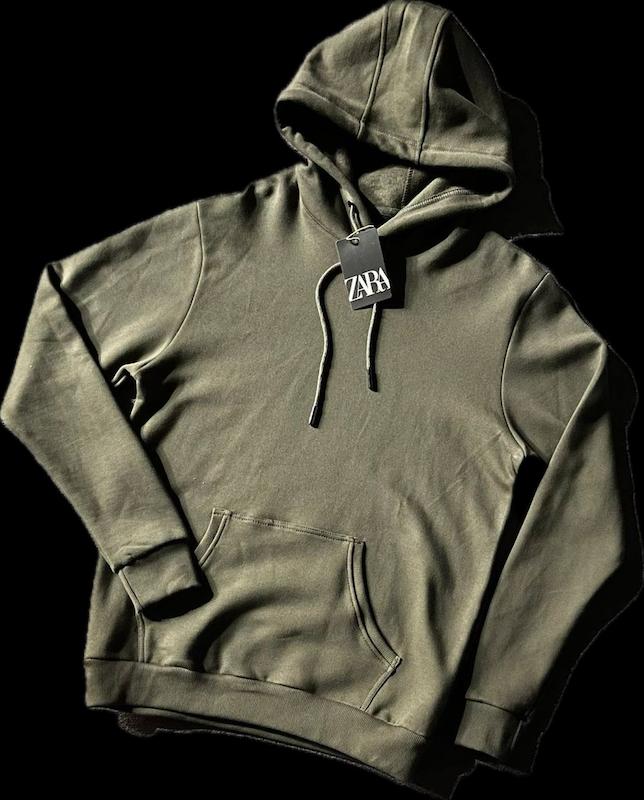 هودی سبز ارتشی زارا زنانه مردانه | استایل برند و خاص ZARA special green Hoodie unisex | Branded & Stylish