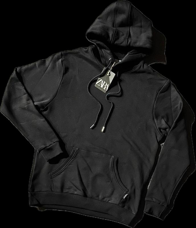 هودی مشکی زارا مردانه | استایل برند و خاص | ZARA black Hoodie for Men | Branded & Stylish