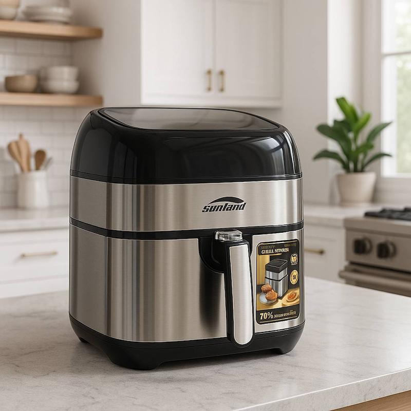 🍟 سرخکن دیجیتال بدون روغن سانلند مدل ۵۸۴