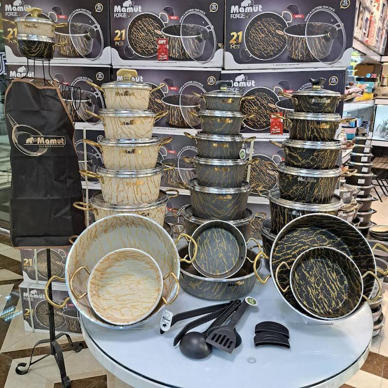 سرویس 21 پارچه فورچ ماربل(طرح سنگ)