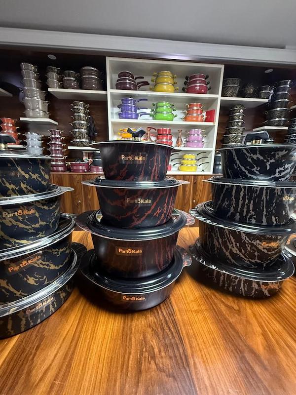 سرویس 8 پارچه پروانه ای ماربل