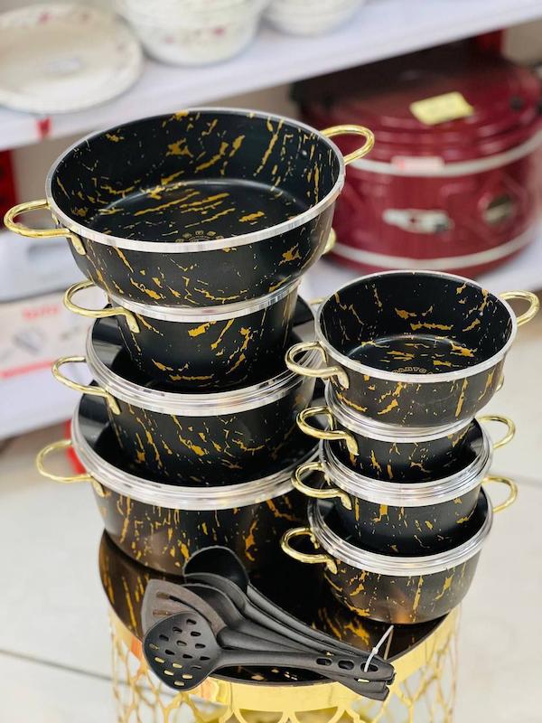 سرویس 19 پارچه فورچ ماربل(طرح سنگ)