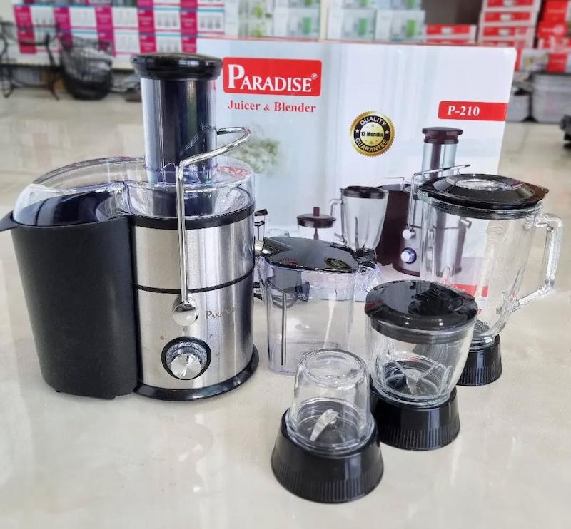 آبمیوه گیری چهار کاره پارادایس مدل p-210