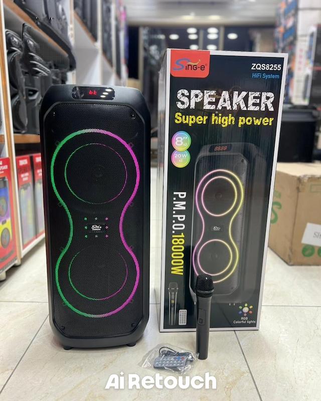 اسپیکر شارژی مدل 8255 zqs