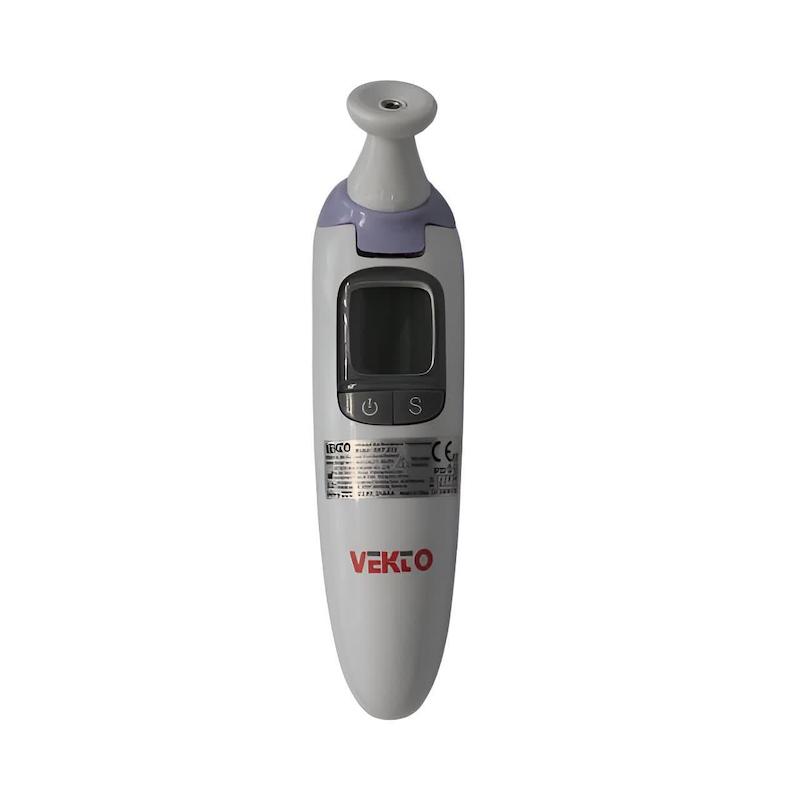 ترمومتر لیزری تماسی / گوش و پیشانی برند VEKTO  مدل  DET-215