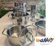 سرویس قابلمه استیل 11 پارچه KST مدل 7010