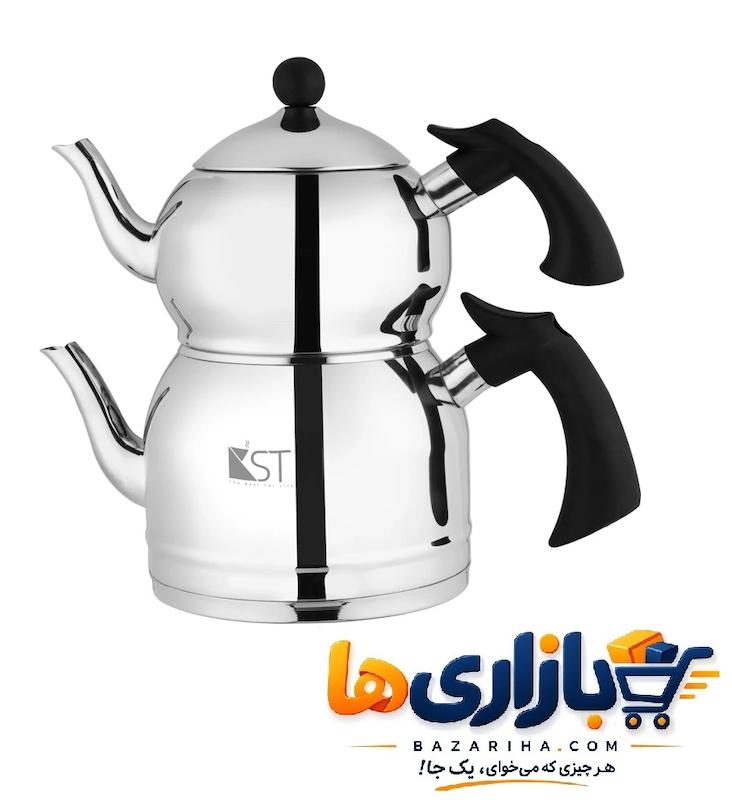 کتری و قوری استیل KST کد 2029 A