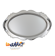 سینی پذیرایی استیل کد 5107 بزرگ و کوچک