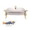 سوفله استیل طرح رویال دسته طلایی (3 سایز) کد 207SG
