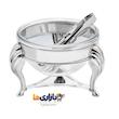سوفله سالاد خوری استیل طرح رویال دسته کروم کد 437 SH