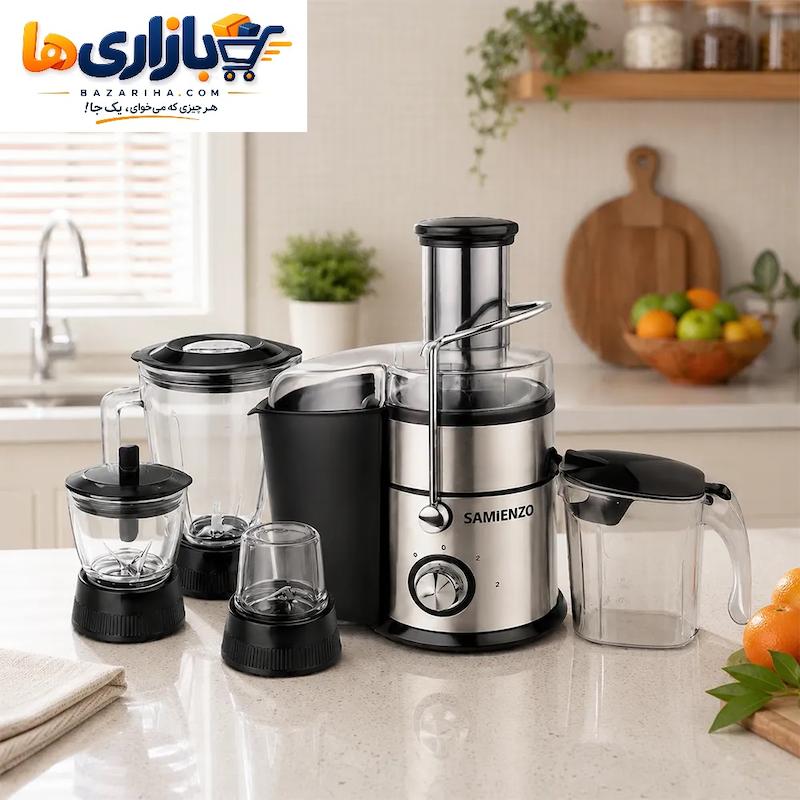 آبمیوه گیری 4 کاره سامینزو (SAMIENZO) مدل SJB.5040