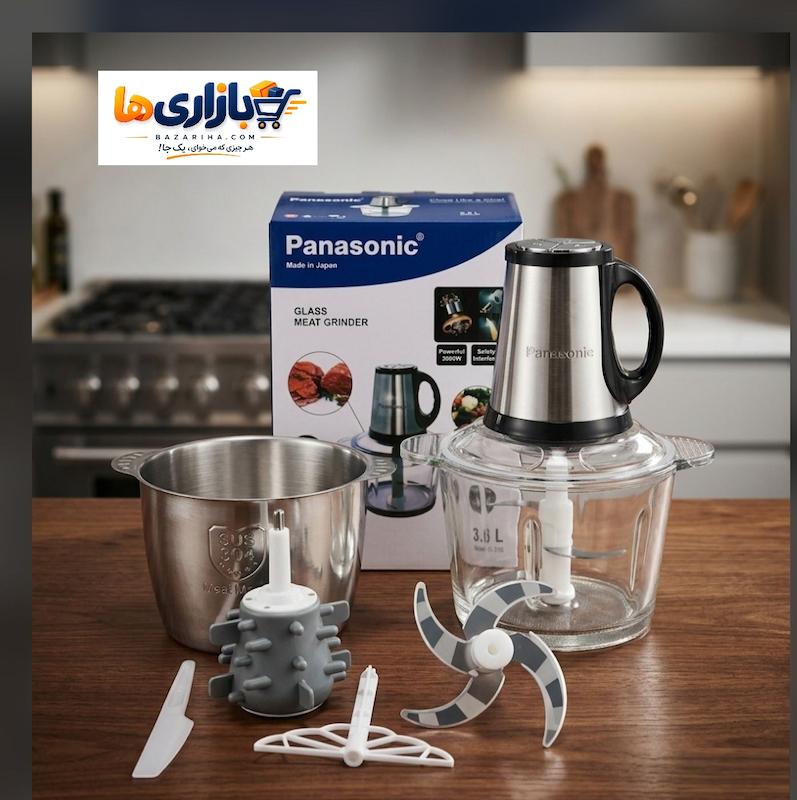 خردکن دو کاسه 4 لیتری پاناسونیک Panasonic مدل KM 2026 