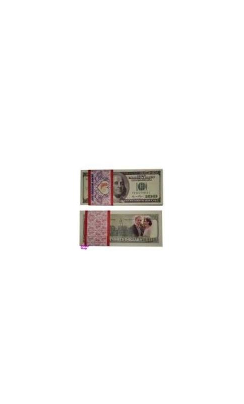اسکناس طرح دلار ۱۰۰ عددی