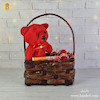 سبد کادویی خرس ولنتاین