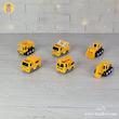 ست 6 عددی ماشین فلزی راهسازی Die-Cast