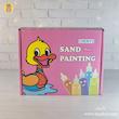 کیت نقاشی ماسه ای 12 رنگ و 12 طرح خارجی sand art
