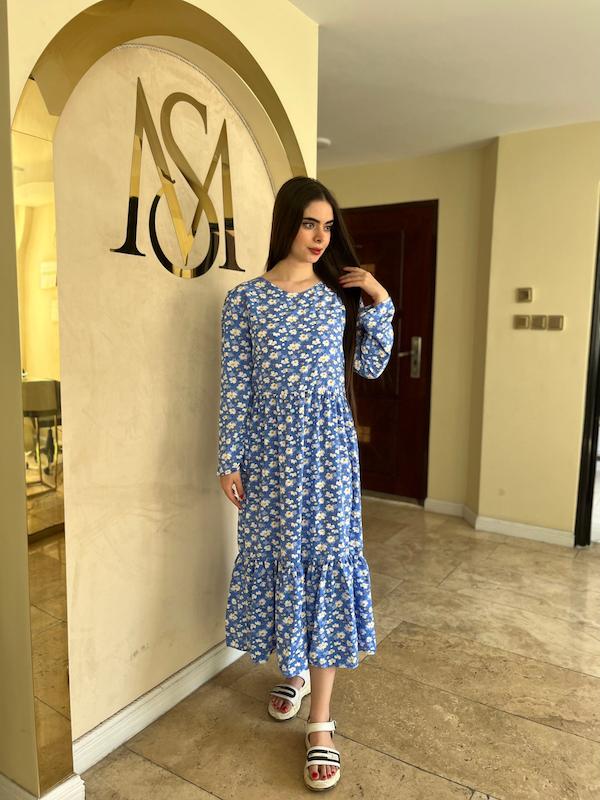 پیراهن نخی چین چینی 