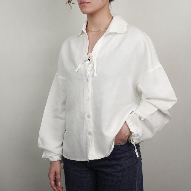 شومیز لینن تاهاری