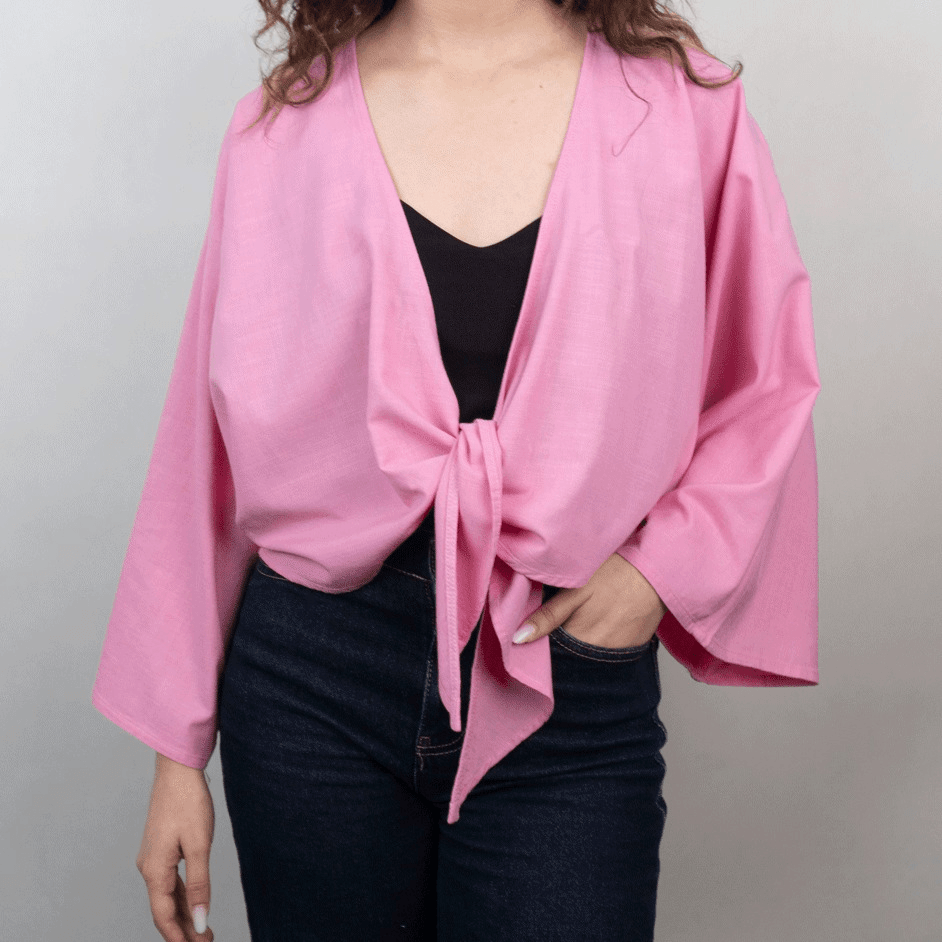 شومیز گره ای تاهاری