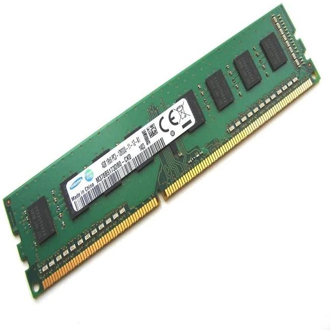 رم دسکتاپ DDR3 برند سامسونگ مدل M378B5173DB0-CK0 ظرفیت 4 گیگابایت کارکرده