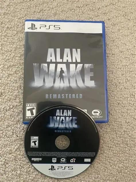 دیسک بازی Alan Wake Remastered مخصوص پلی استیشن 5 استوک