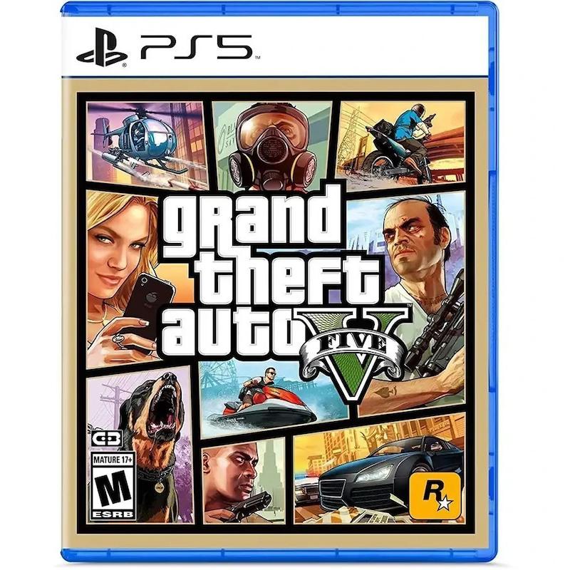 دیسک بازی GTA V کارکرده برای PS5